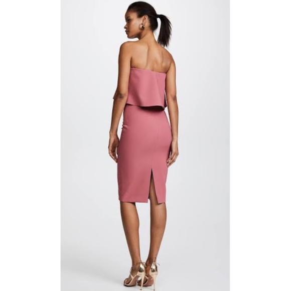 LIKELY Driggs Bodycon Midi Strapless Party 12 - Picture 3 of 3